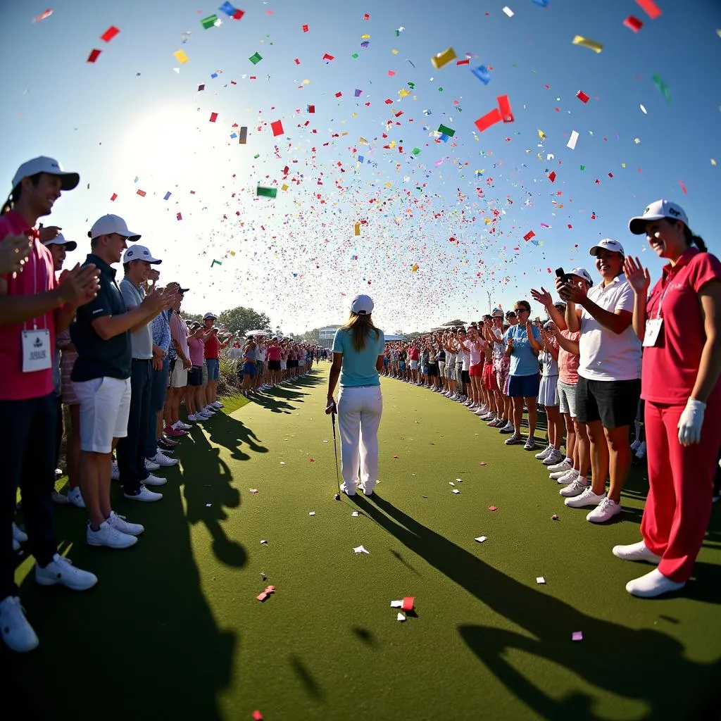 Celebration at the LPGA Championship