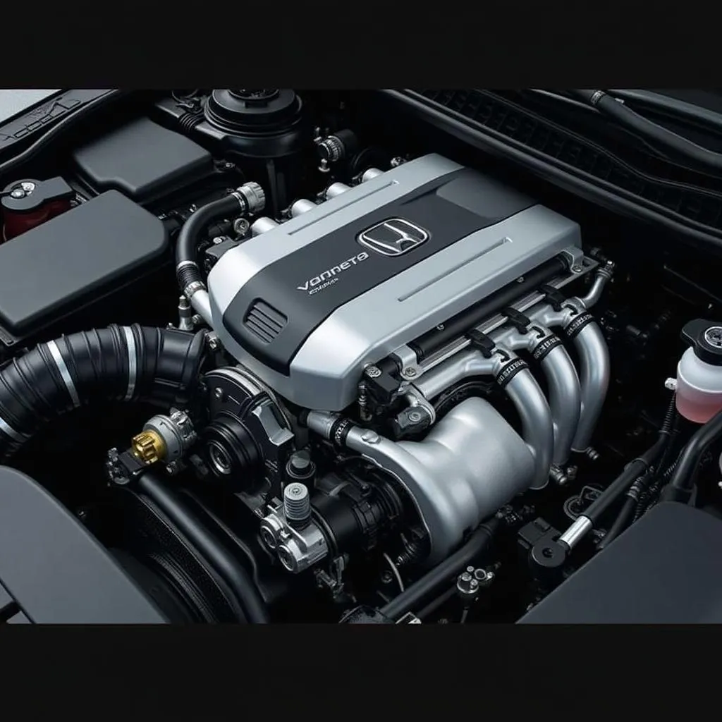 Efficient hybrid engine of the 2017 Honda Accord Hybrid Touring