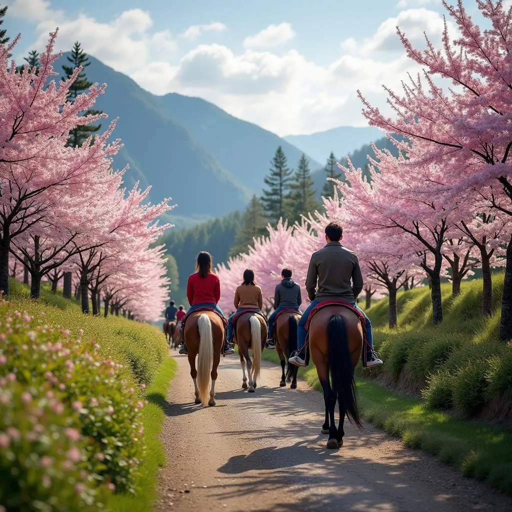 Horseback Riding Through Japan