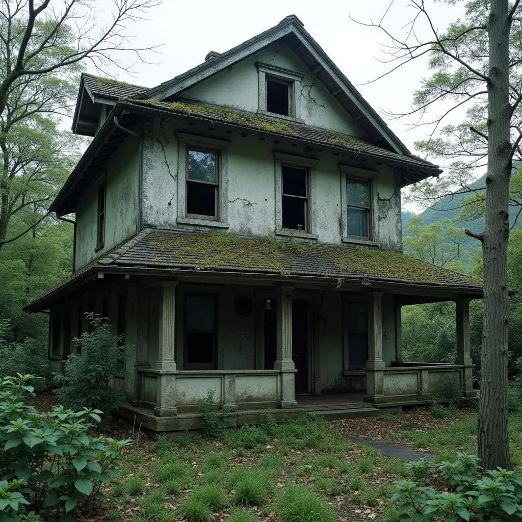 Exploring the Eerie Charm of Abandoned Ghost Houses in Japan