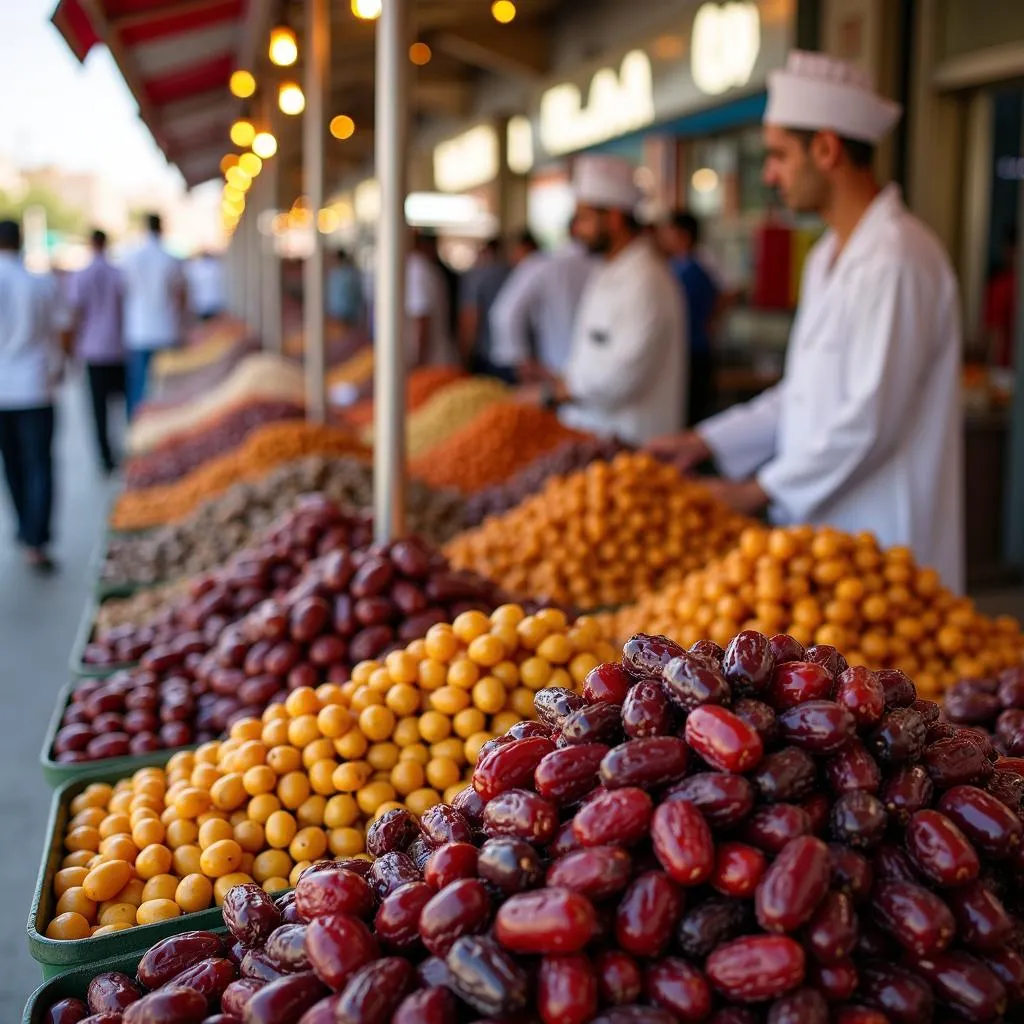 Dates at Abu Dhabi Market