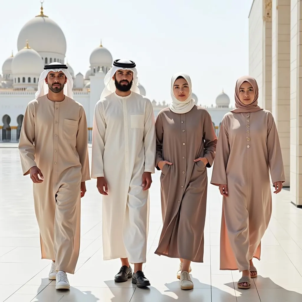 Modest clothing for Abu Dhabi