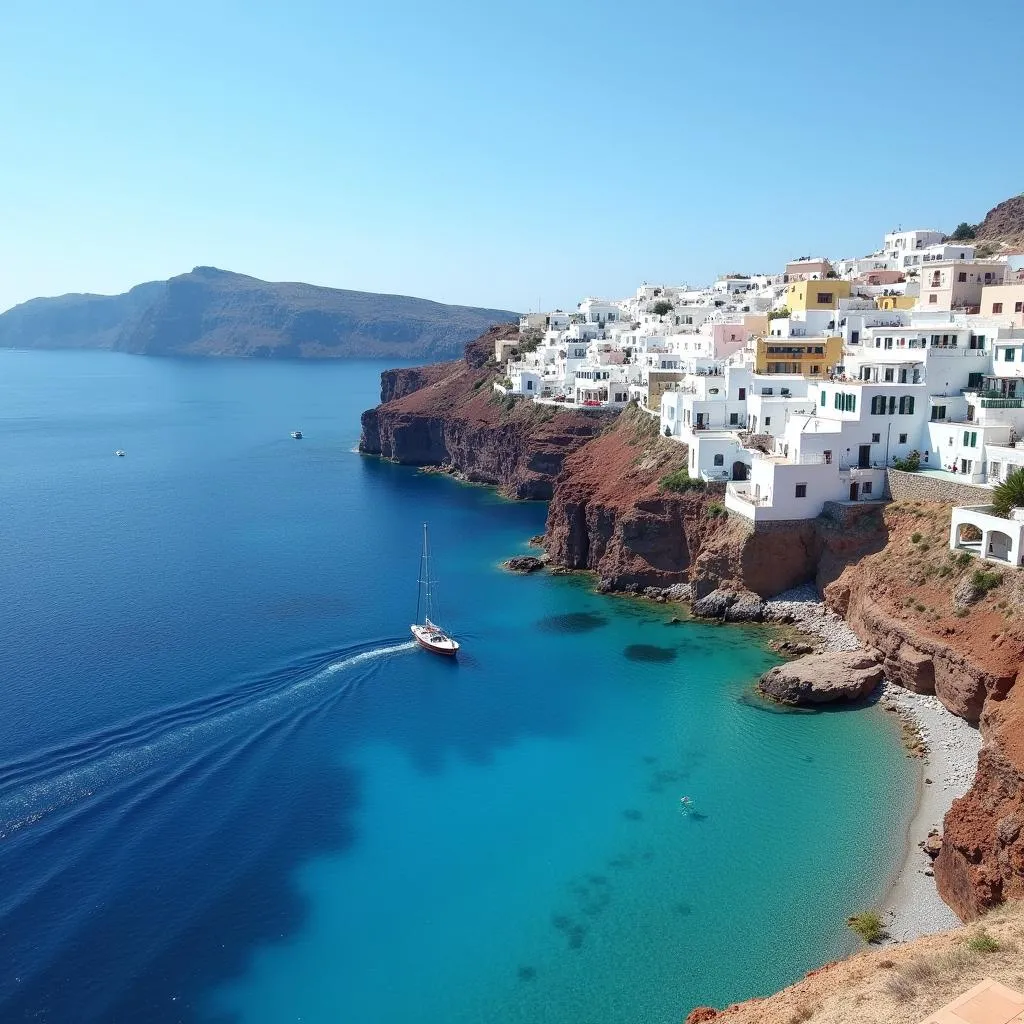 Explore beautiful scenery in Greece