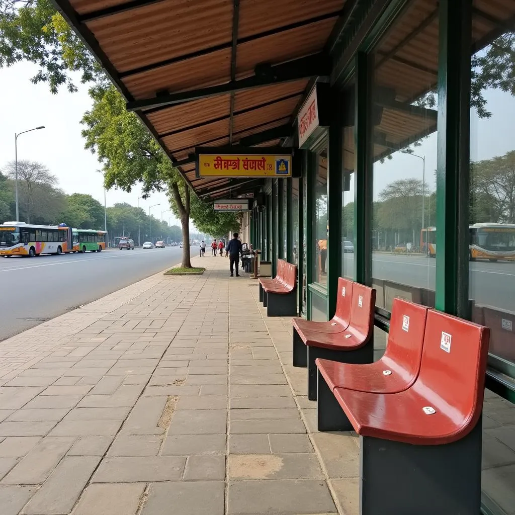 Agra City Bus Stop