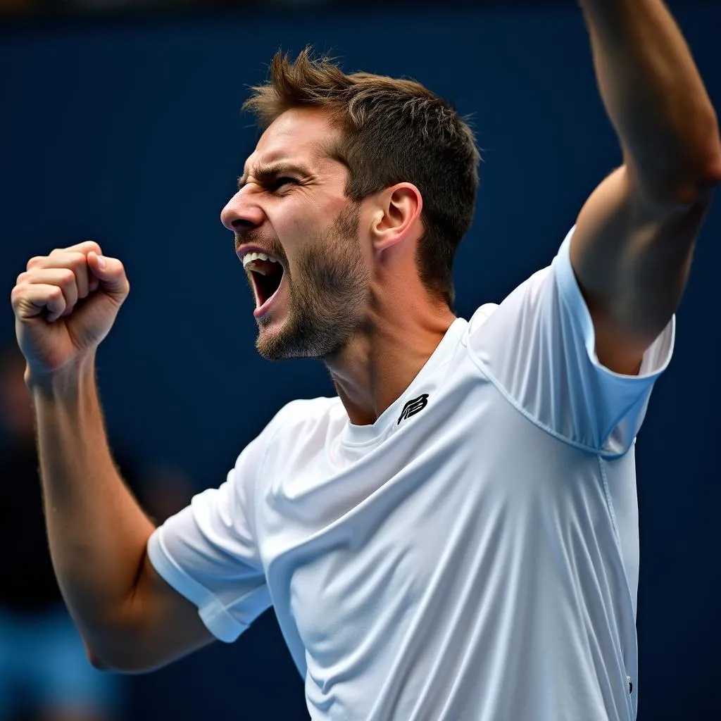 ATP Challenger Tour Player Celebration