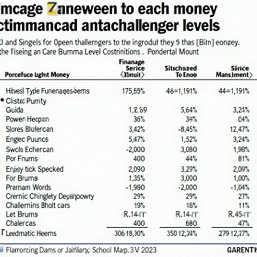 ATP Challenger Tour Prize Money Distribution