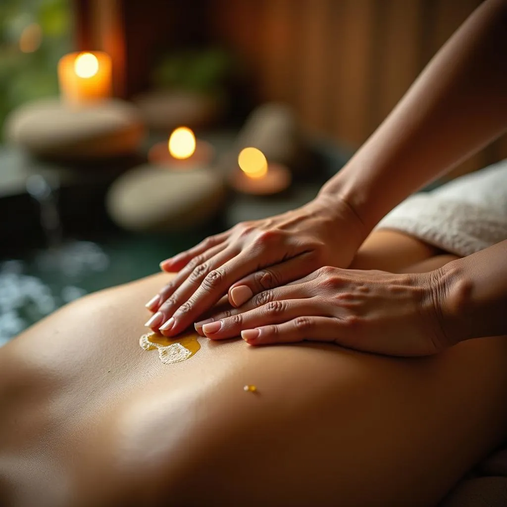 Traditional Ayurvedic Massage Treatment in Kerala Spa