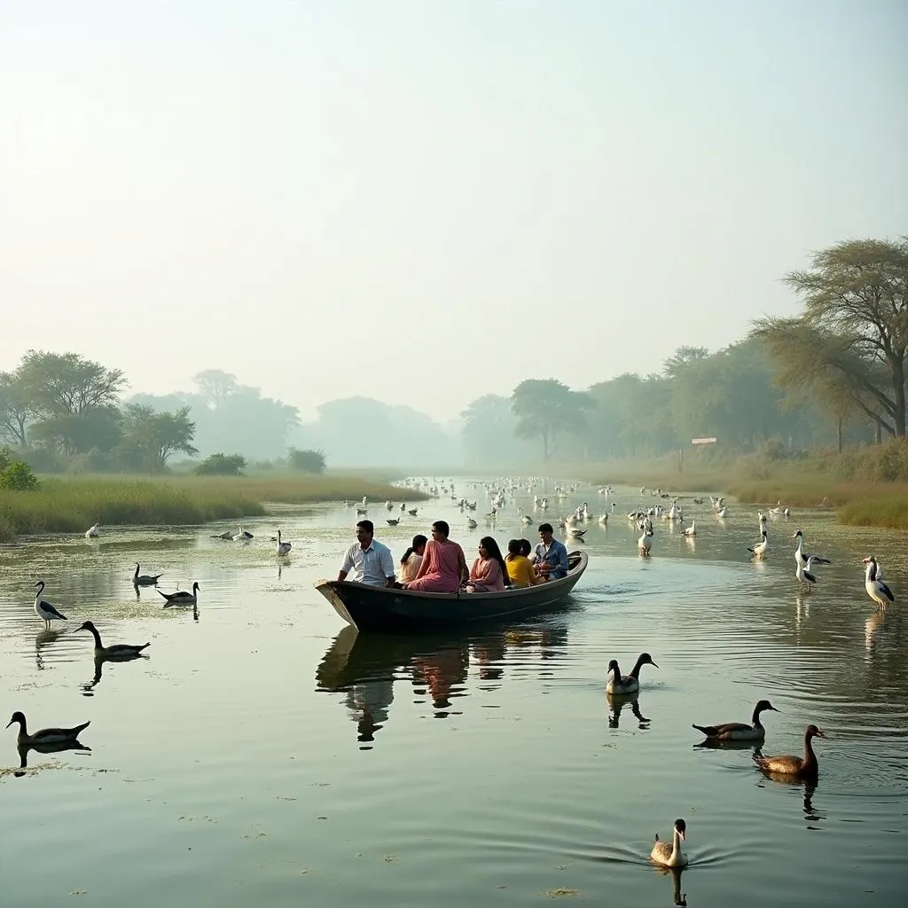 Day Trip from Delhi to Bharatpur Bird Sanctuary