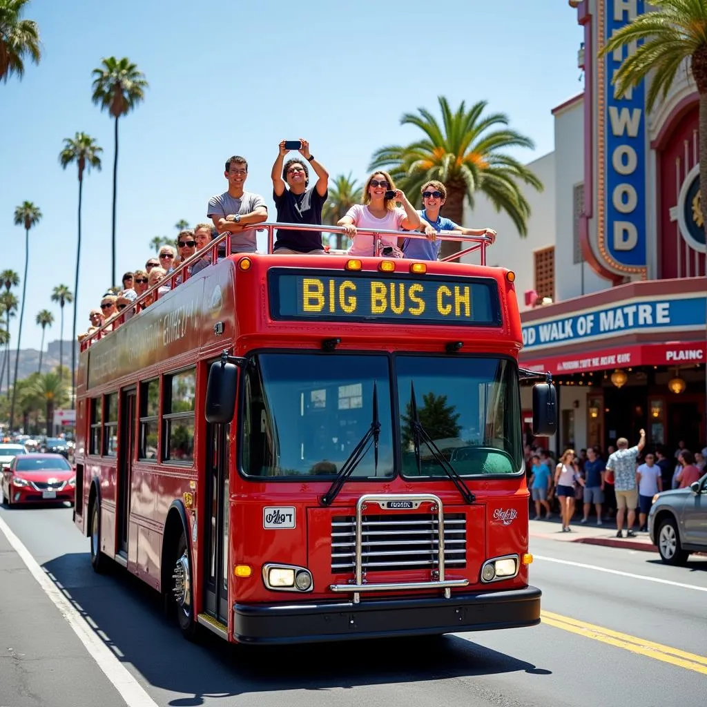 Big Bus Tour in Hollywood