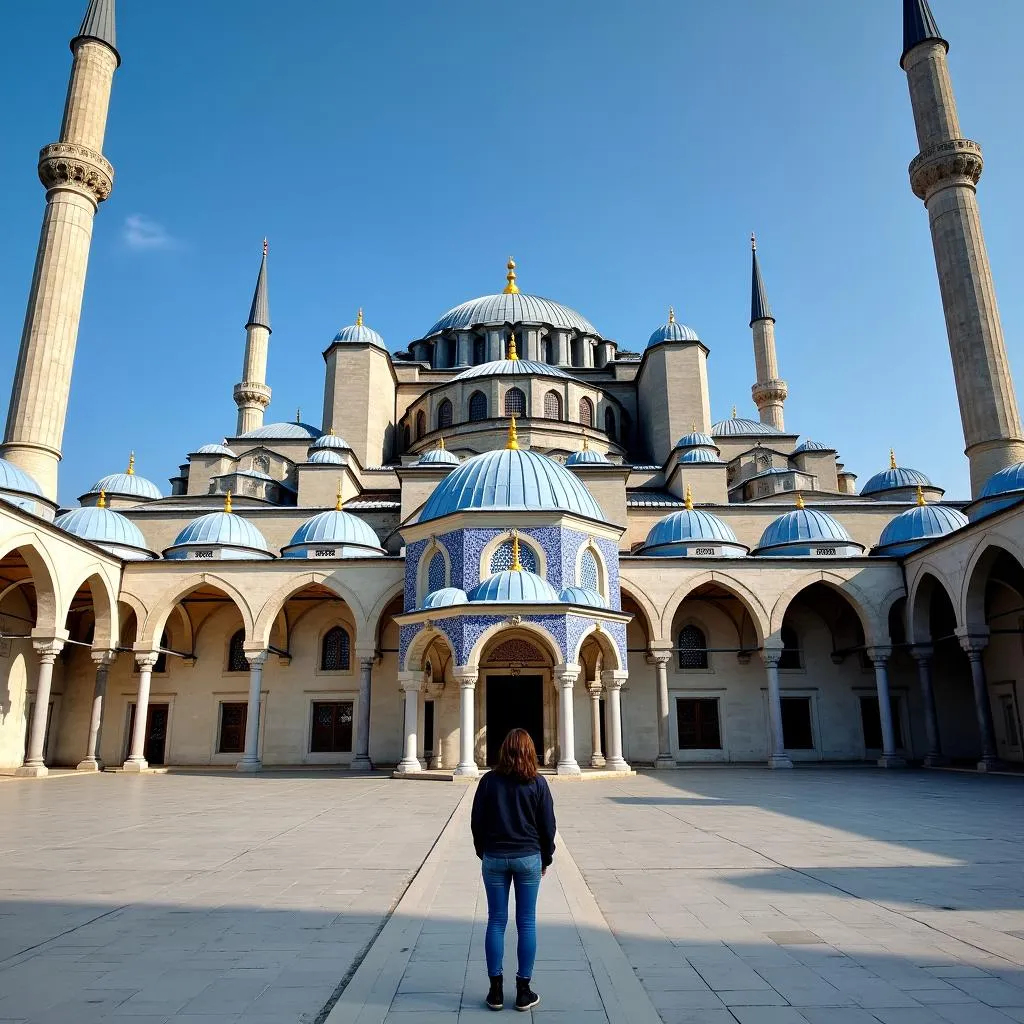 The Blue Mosque, Istanbul, Turkey: A Stunning Example of Ottoman Architecture and Islamic Design