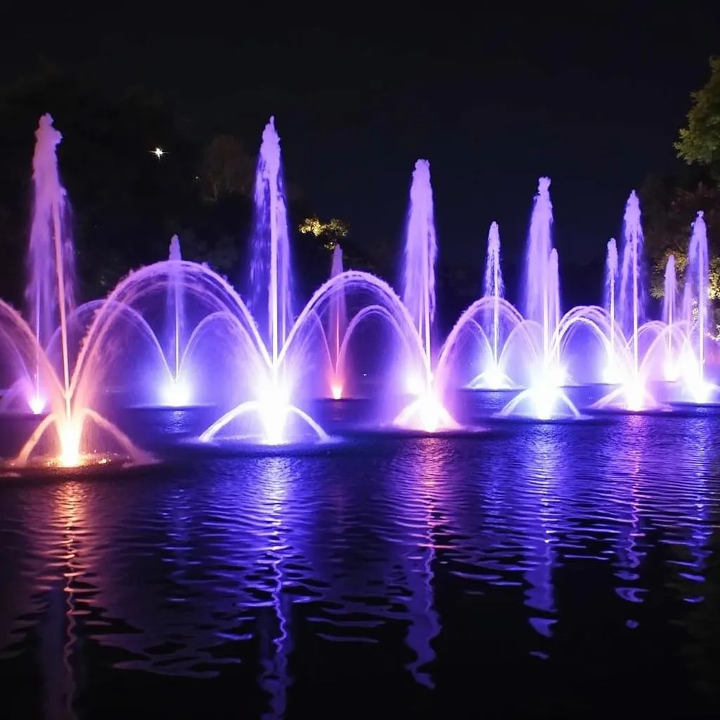 Brindavan Gardens: A Symphony of Lights and Water