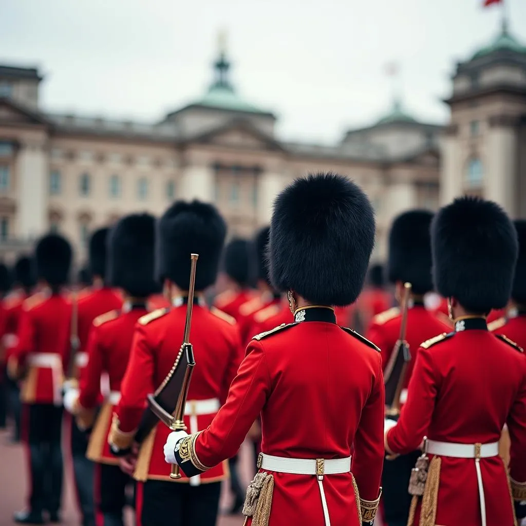 Changing the Guard at Buckingham Palace