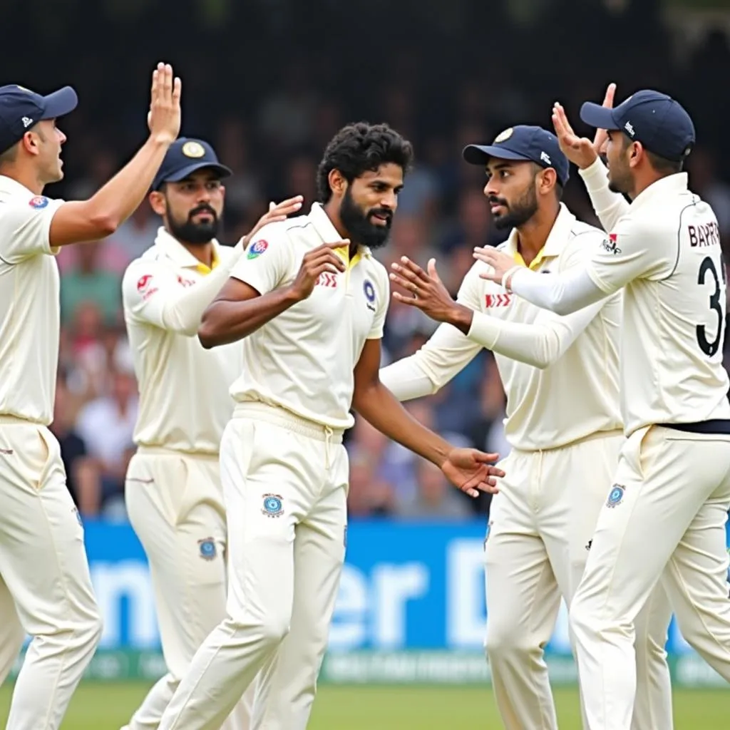 Jasprit Bumrah Celebrates a Wicket at Lord's 