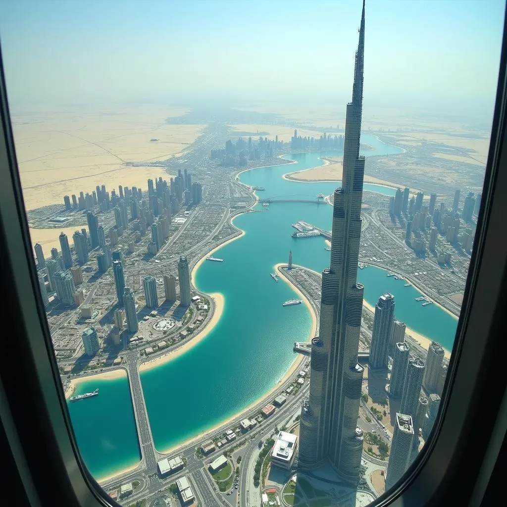 Observation Deck View, Burj Khalifa