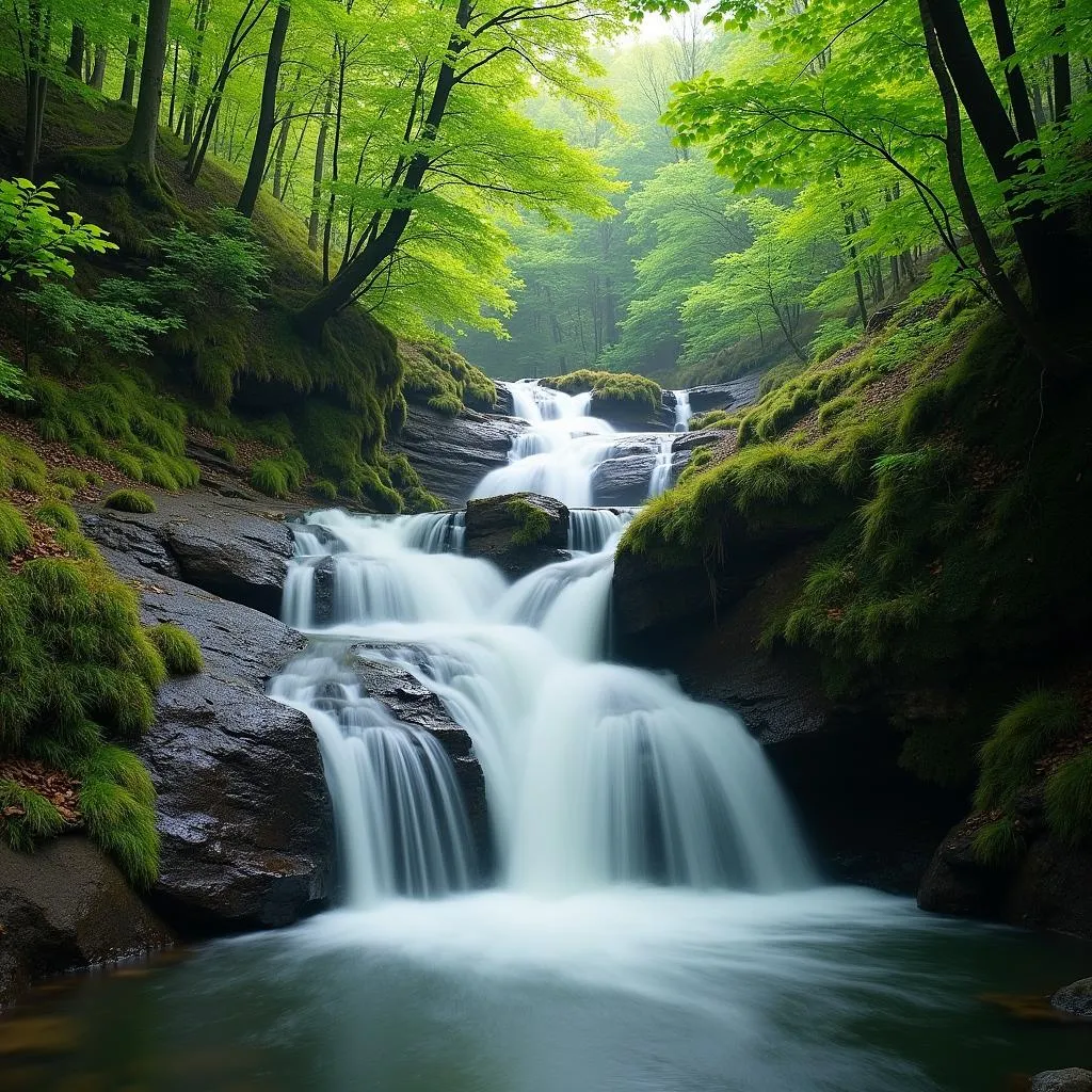 Chadwick Falls in Shimla