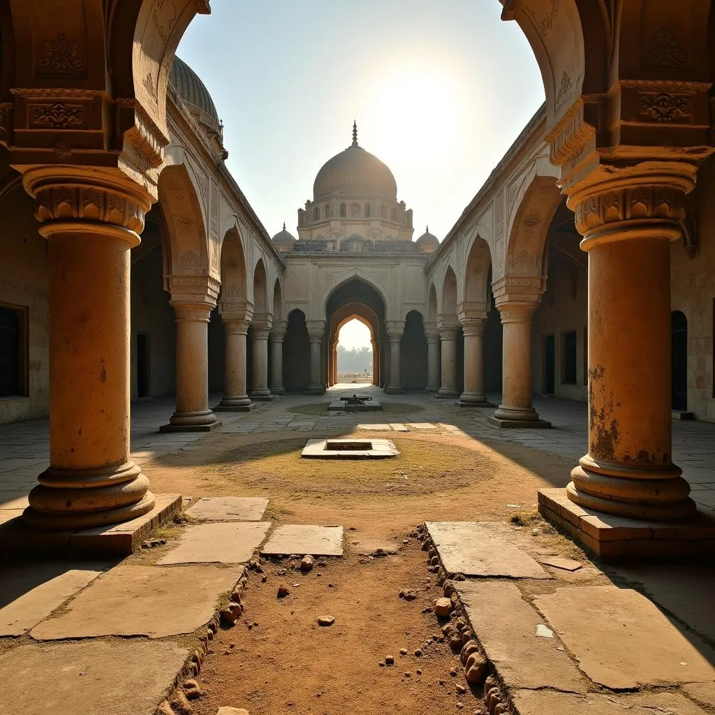 Champaner-Pavagadh Archaeological Park mosque ruins