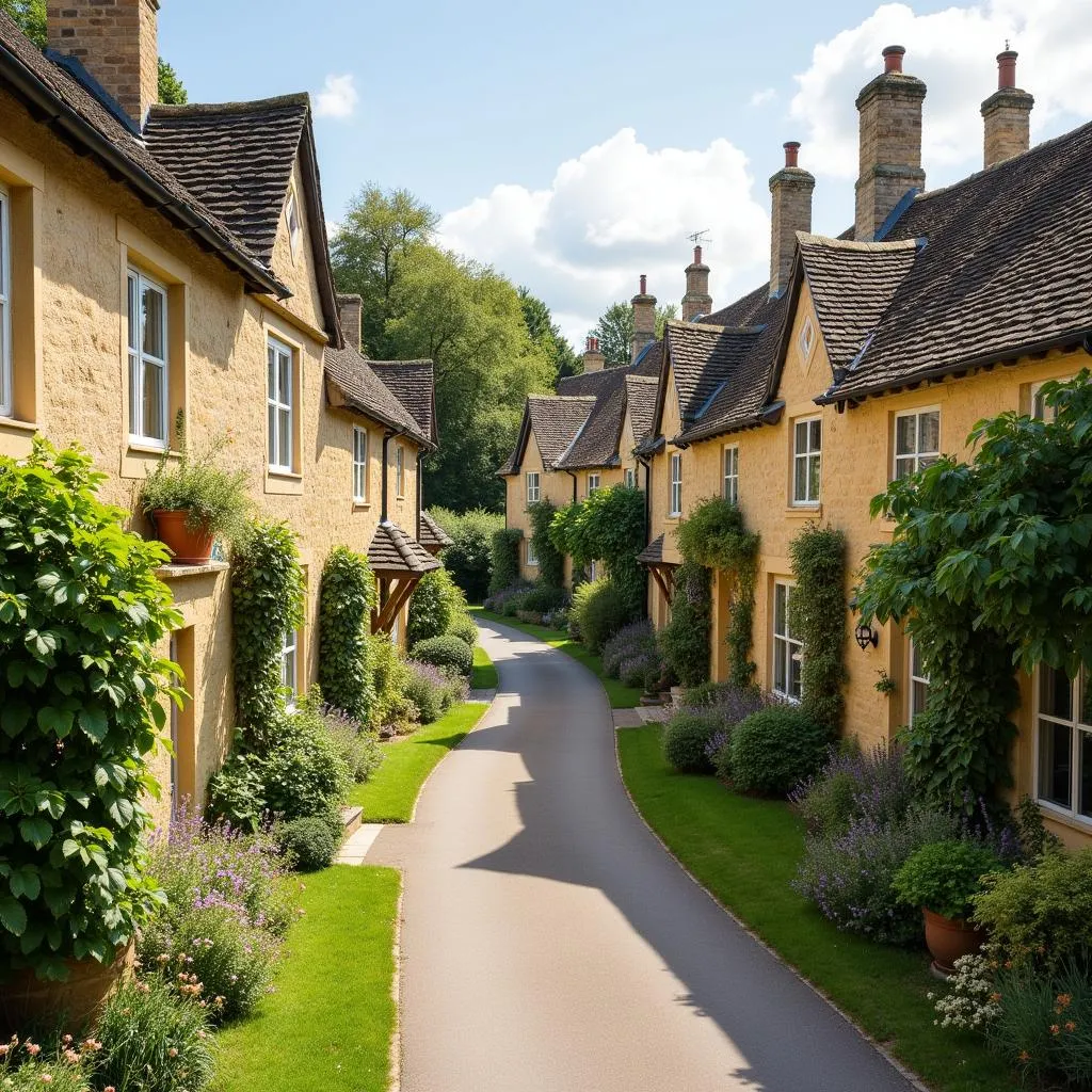  Picturesque Cotswolds Village with Stone Cottages