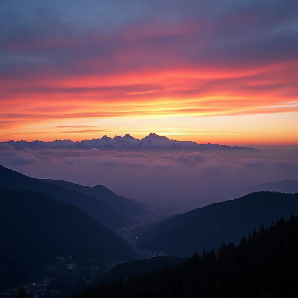 Darjeeling Himalayan Sunrise