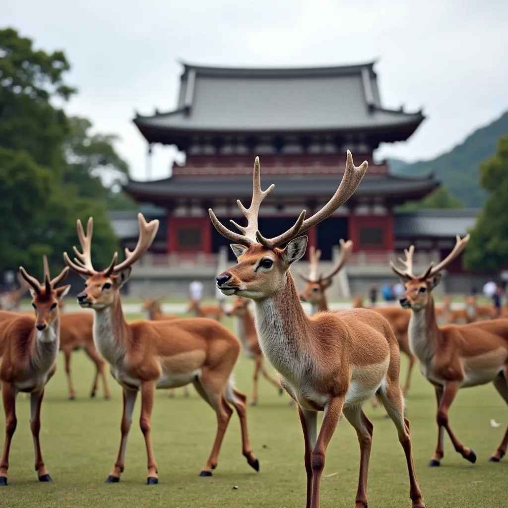 Deer in Nara Park