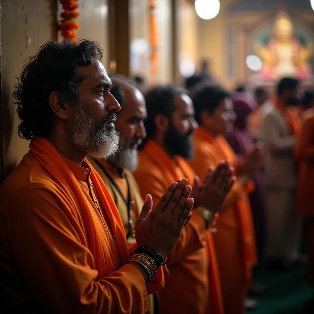 Devotees Offering Prayers at Khatu Shyam Ji Temple