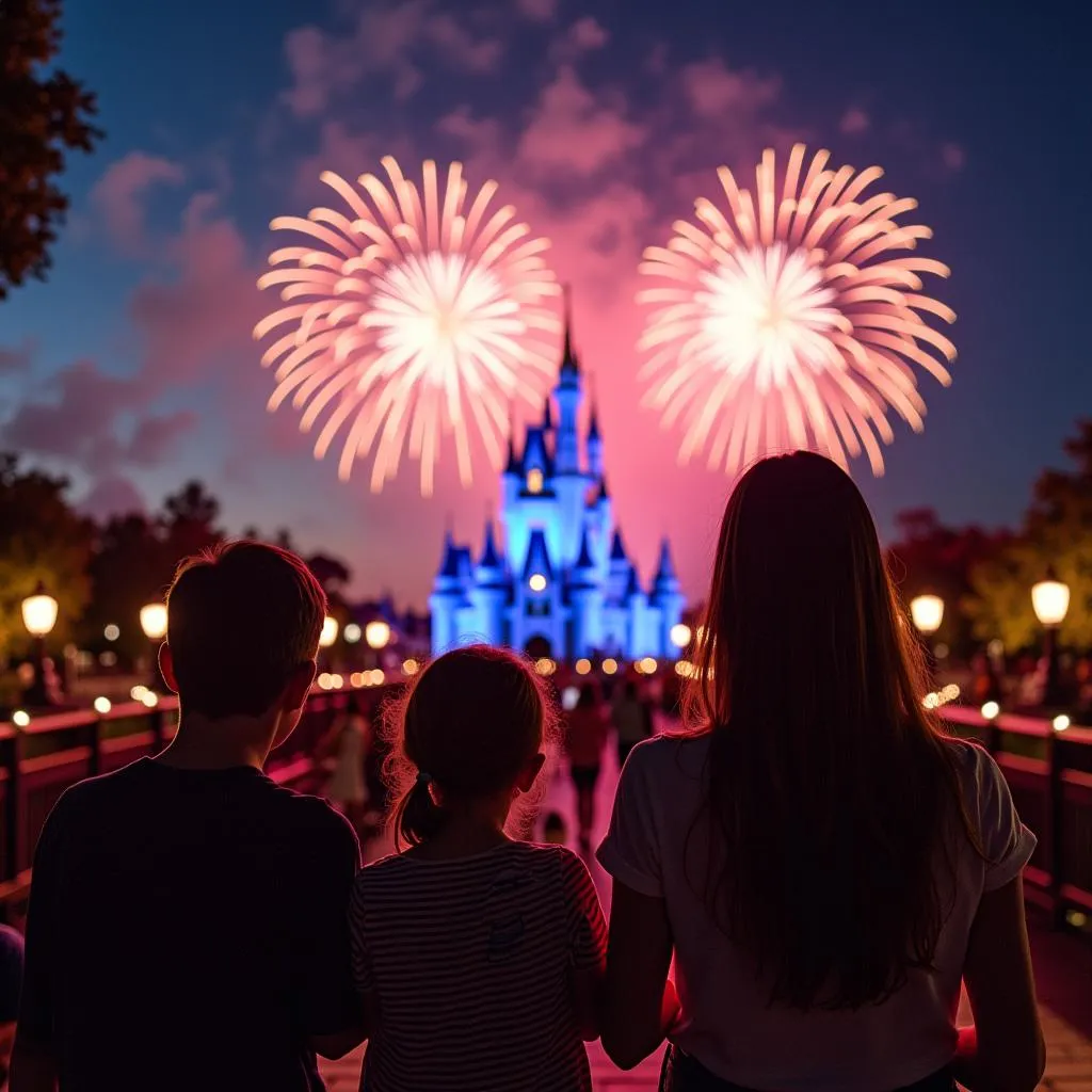 Private Fireworks Viewing at Disney World