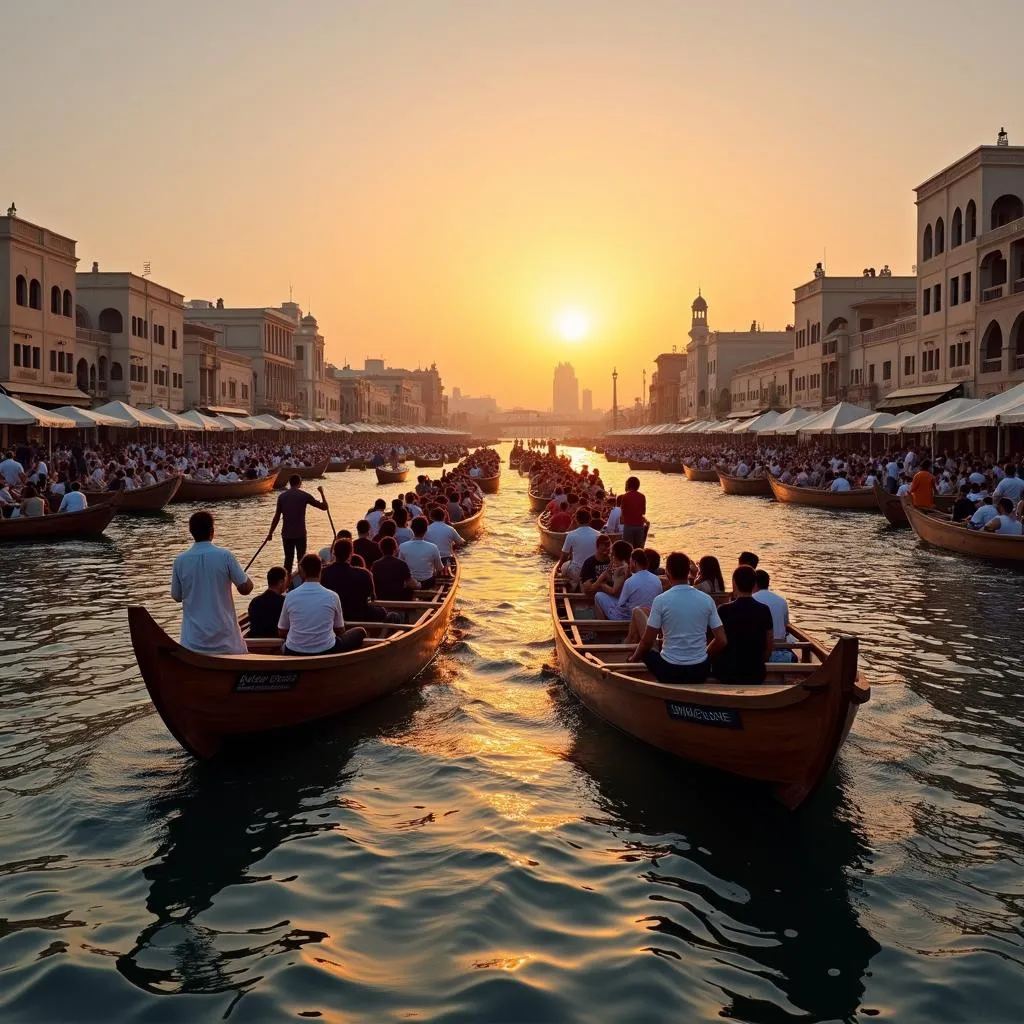 Traditional Abra Ride on Dubai Creek