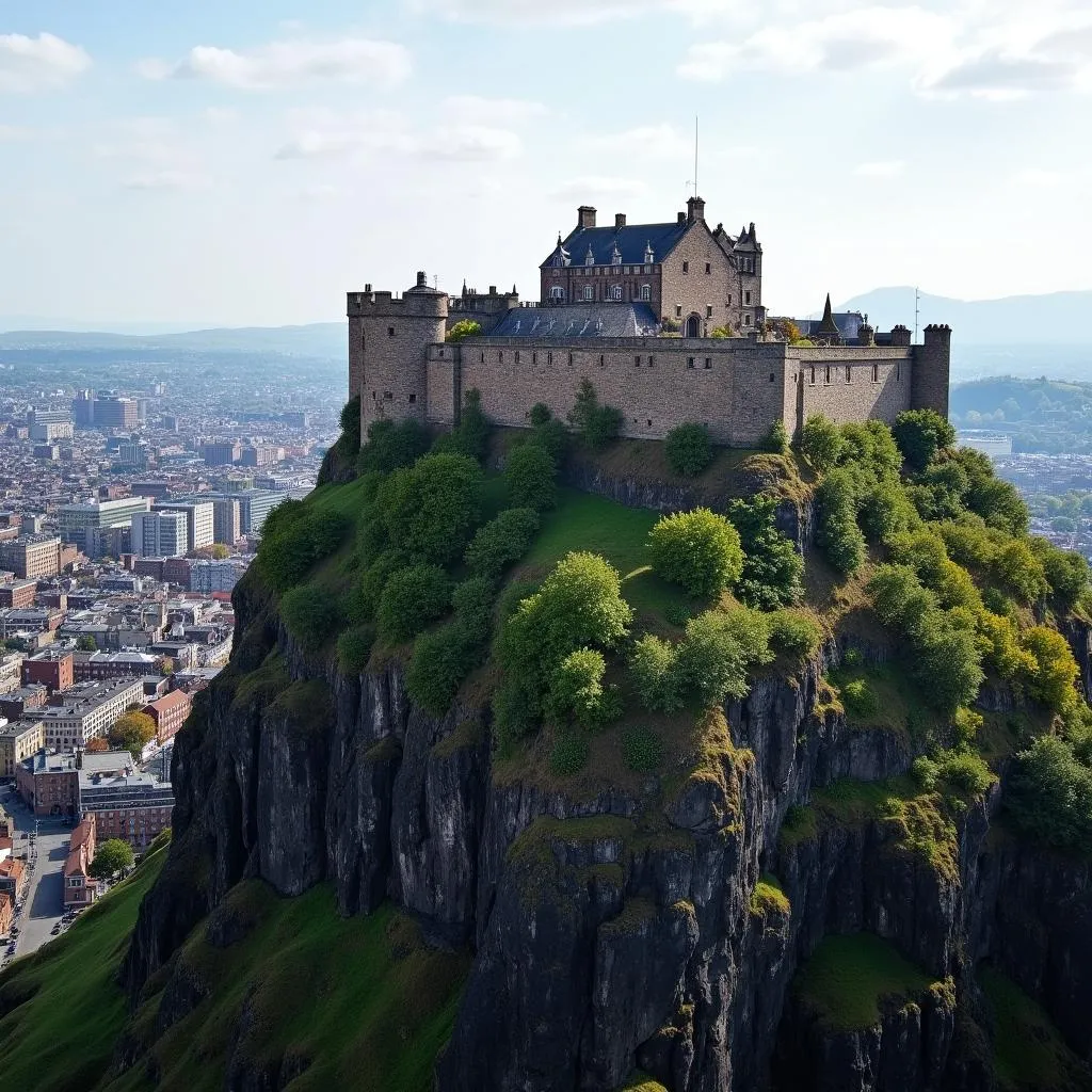 Edinburgh Castle, a Historic Landmark