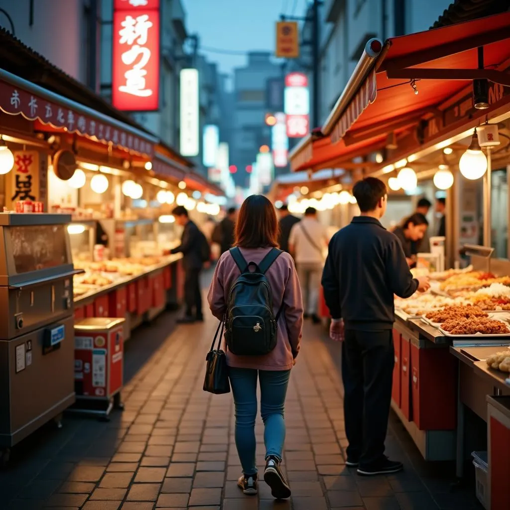 Tokyo Street Food Stalls 360 Virtual Tour