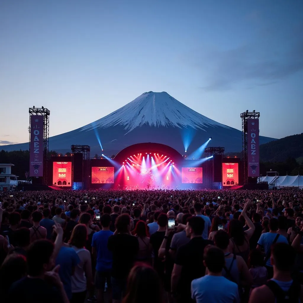 Fuji Rock Festival Crowd