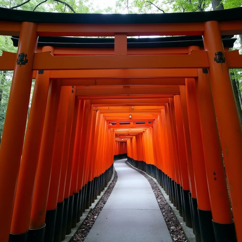 Fushimi Inari Shrine in Kyoto