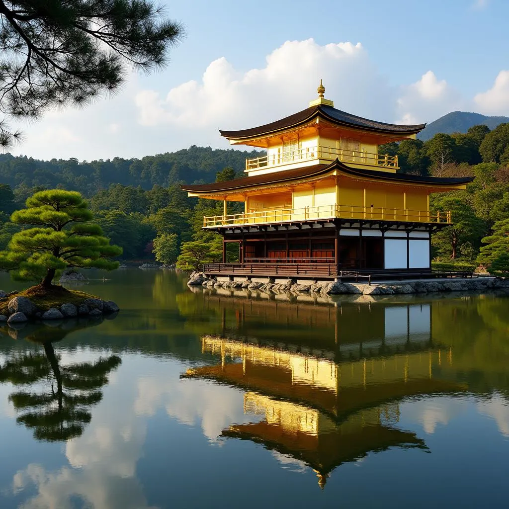 Kinkaku-ji (Golden Pavilion) in Kyoto