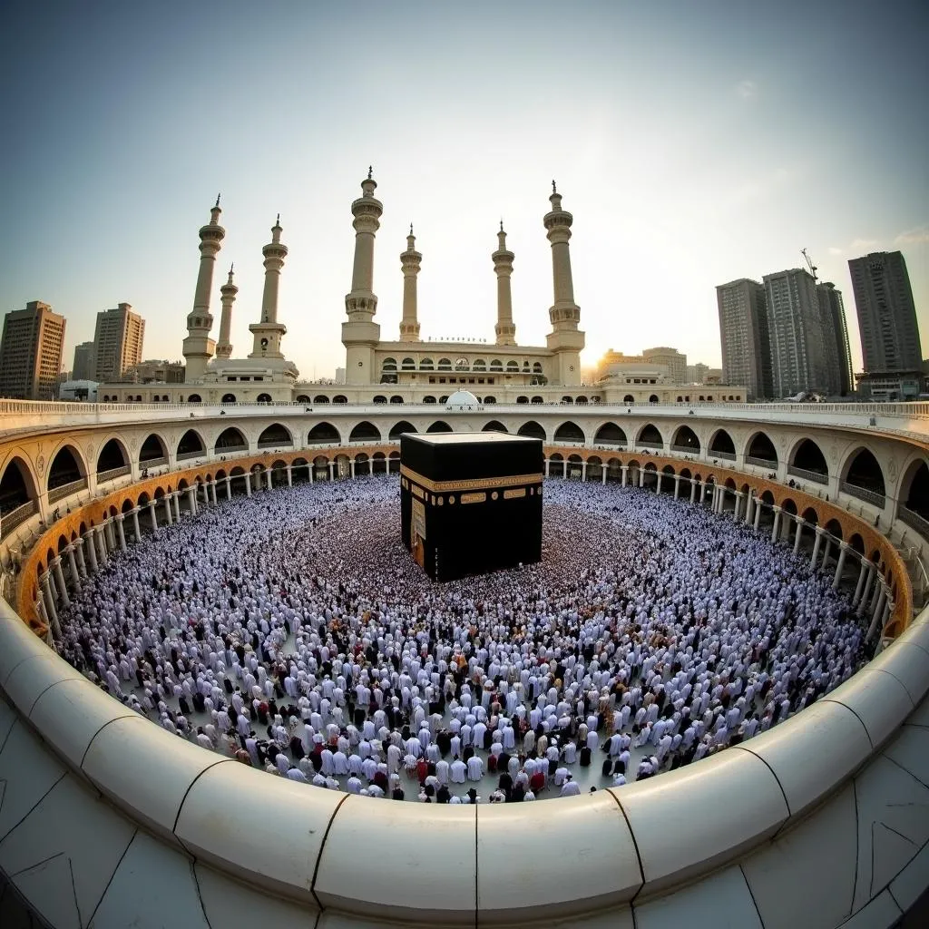 Grand Mosque in Makkah, Saudi Arabia