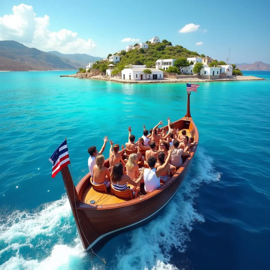 Greek Island Hopping Boat Tour