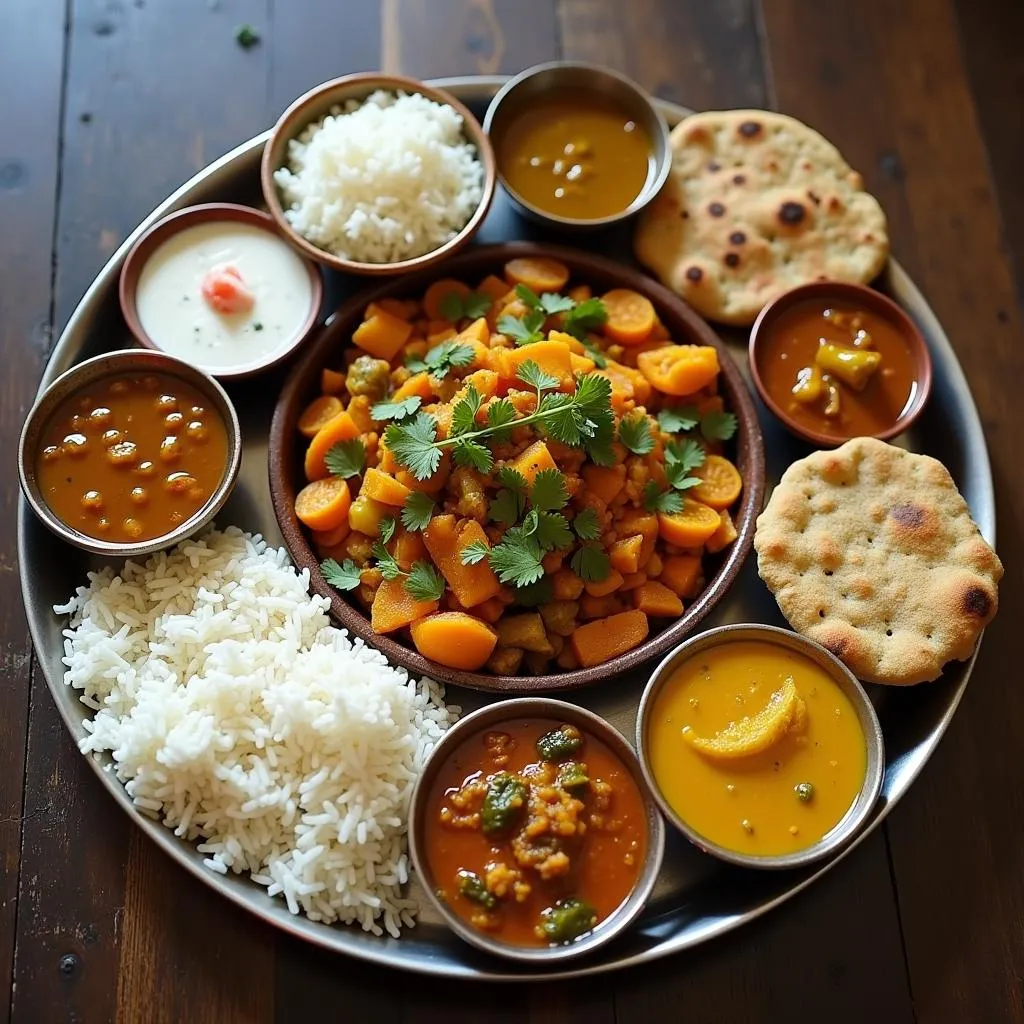 Gujarati Thali Lunch