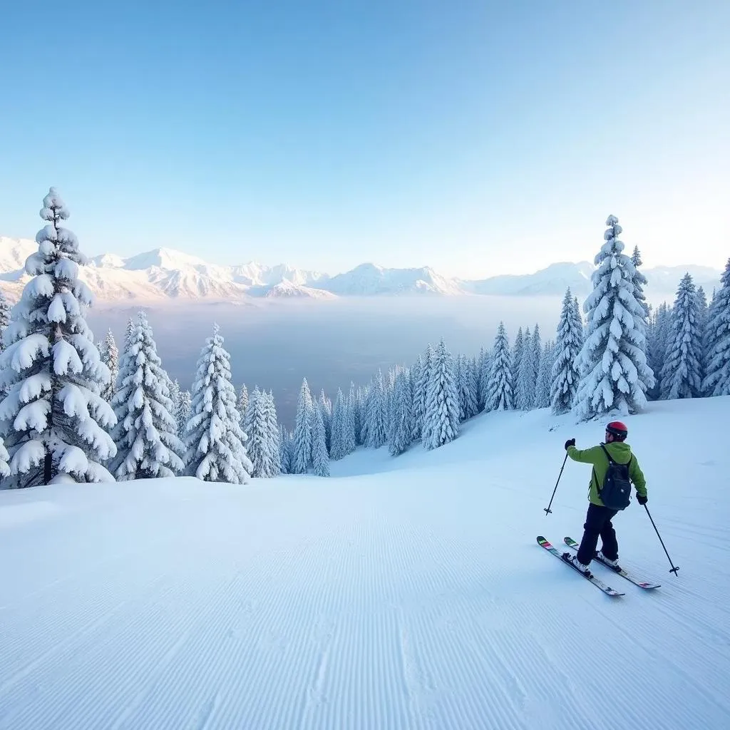 Gulmarg, a skiers' paradise