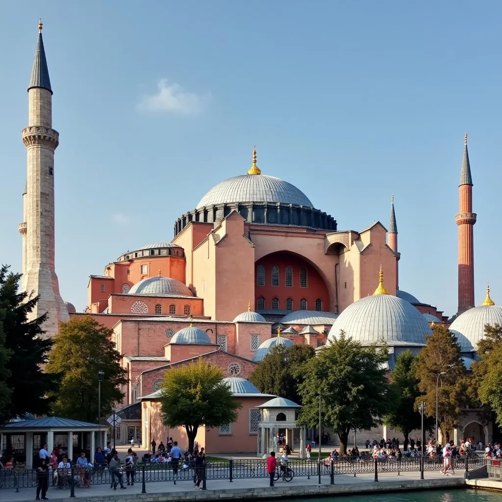 Hagia Sophia, Istanbul, Turkey: A Historic Landmark and Architectural Marvel