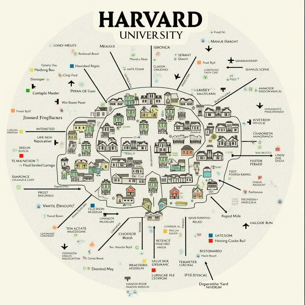 Harvard University Campus Map