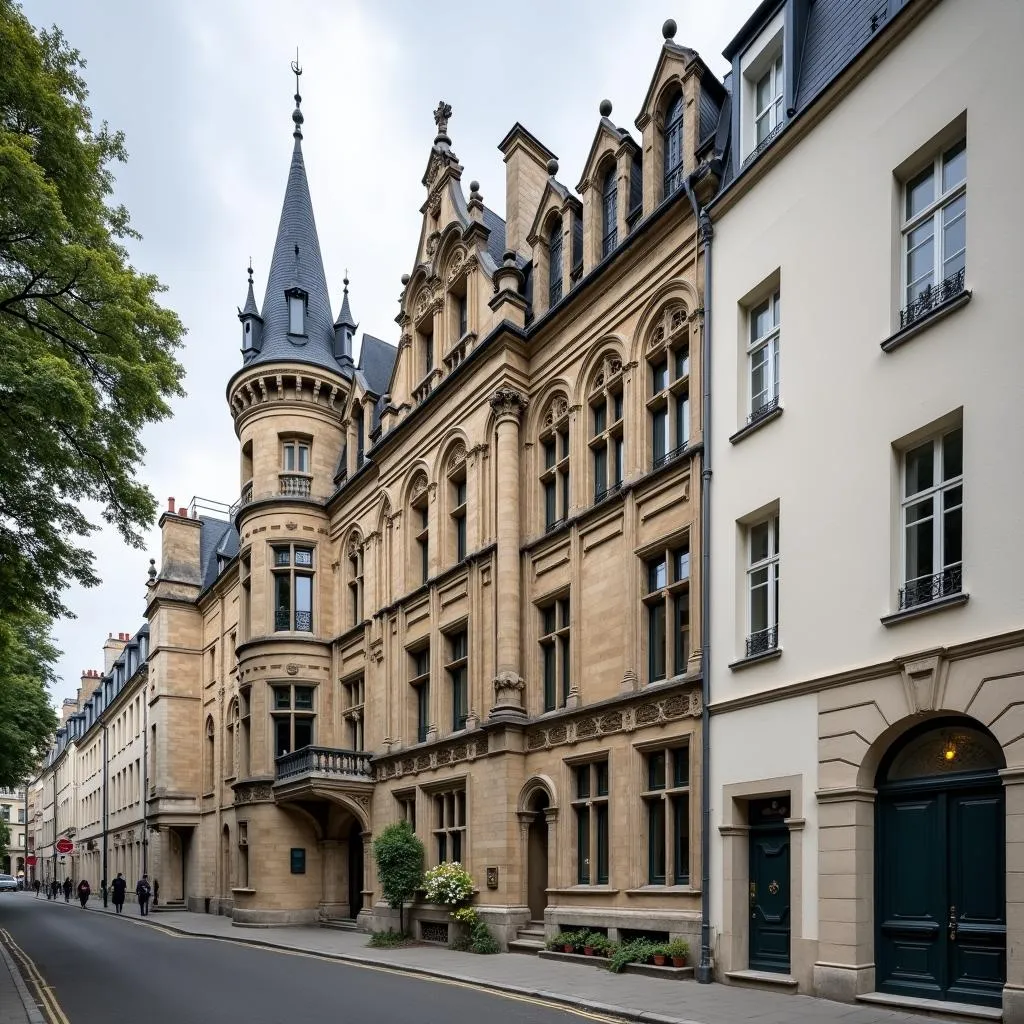 Historic Architecture in Le Marais