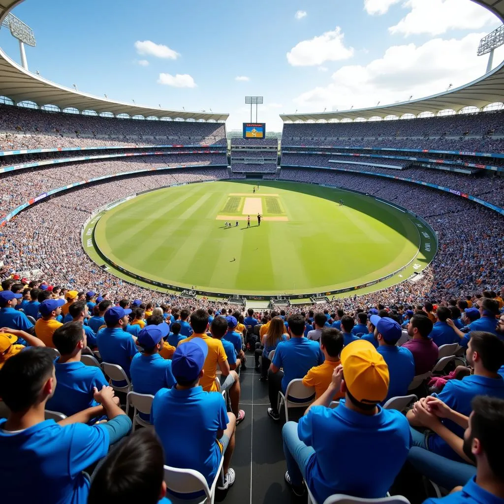 India vs Australia Test Match at the MCG