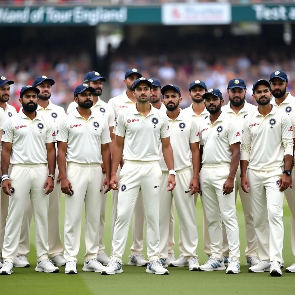 Indian Test Squad Assembles for England Tour