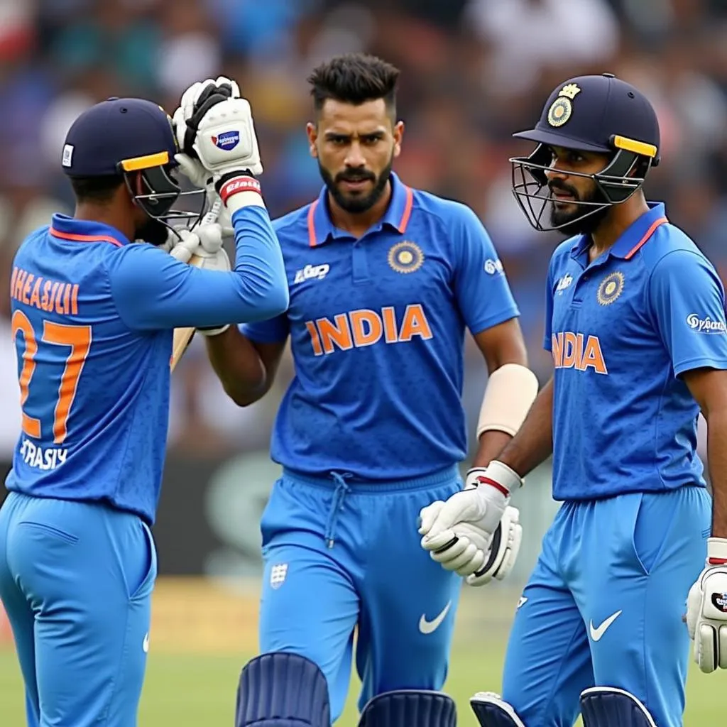 Indian Cricket Team Batting Performance in the 2020 T20I Series Against Sri Lanka