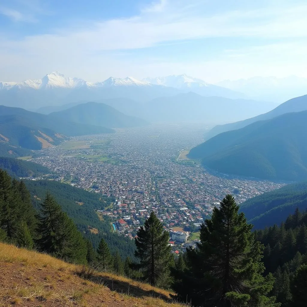 Panoramic View from Jakhoo Hill, Shimla