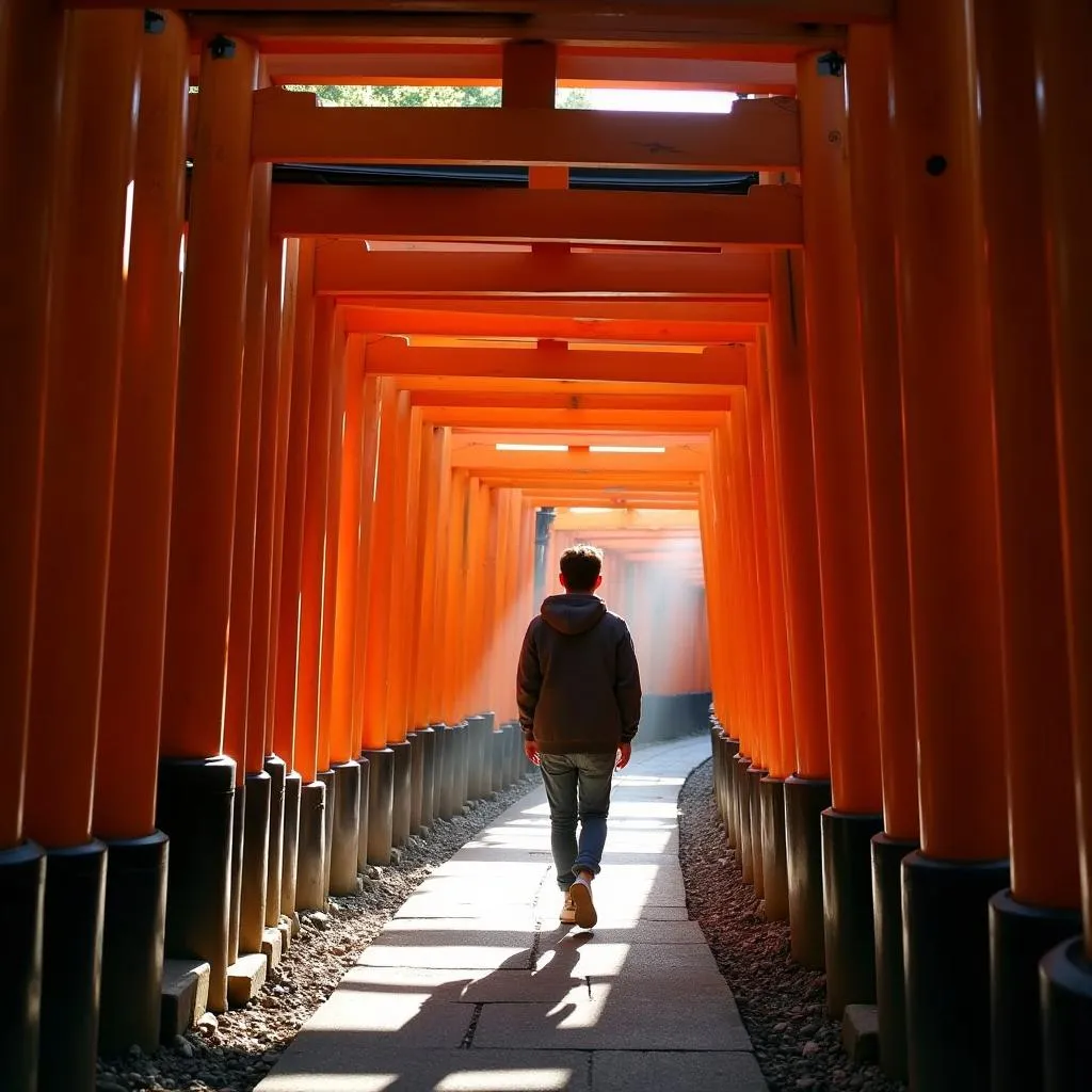 Exploring Fushimi Inari Shrine in Kyoto, Japan