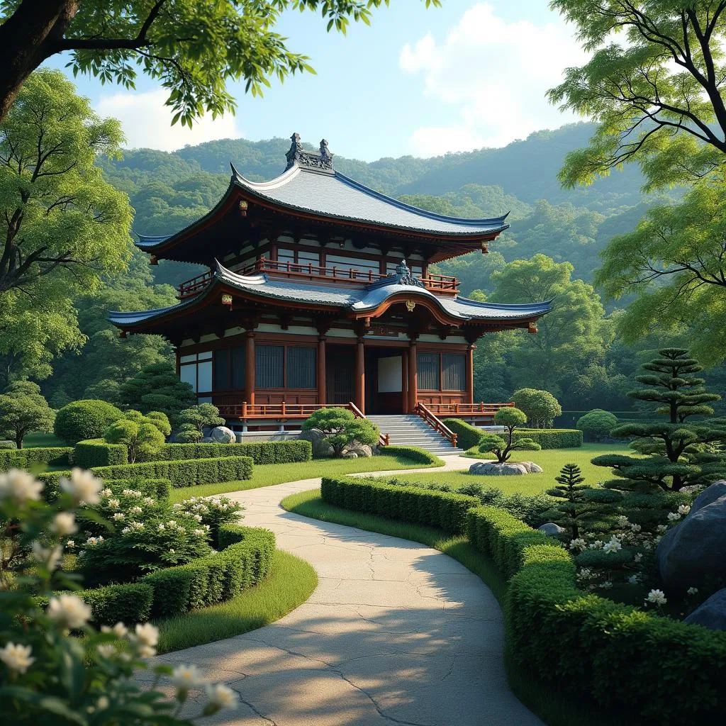 Japanese Temple Garden