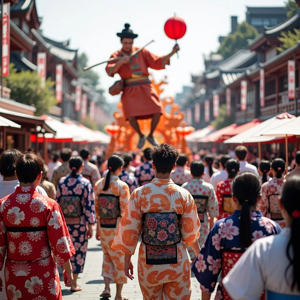 Japanese Traditional Festival