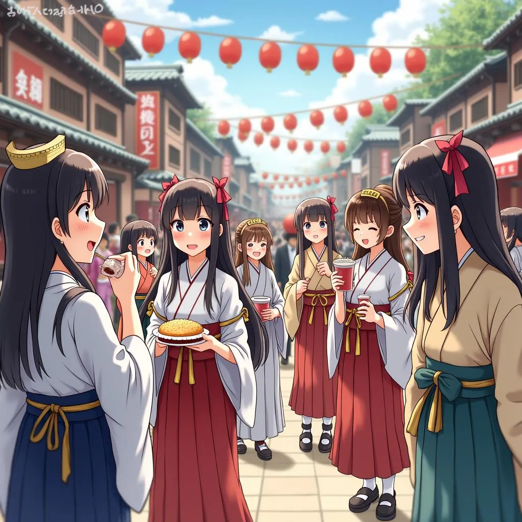 Experiencing a traditional Japanese festival