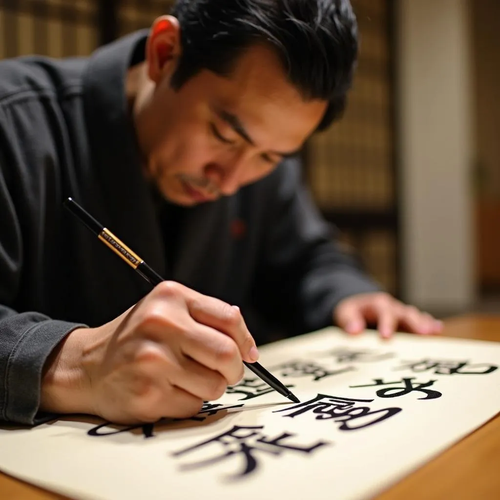 Japanese Calligraphy Art