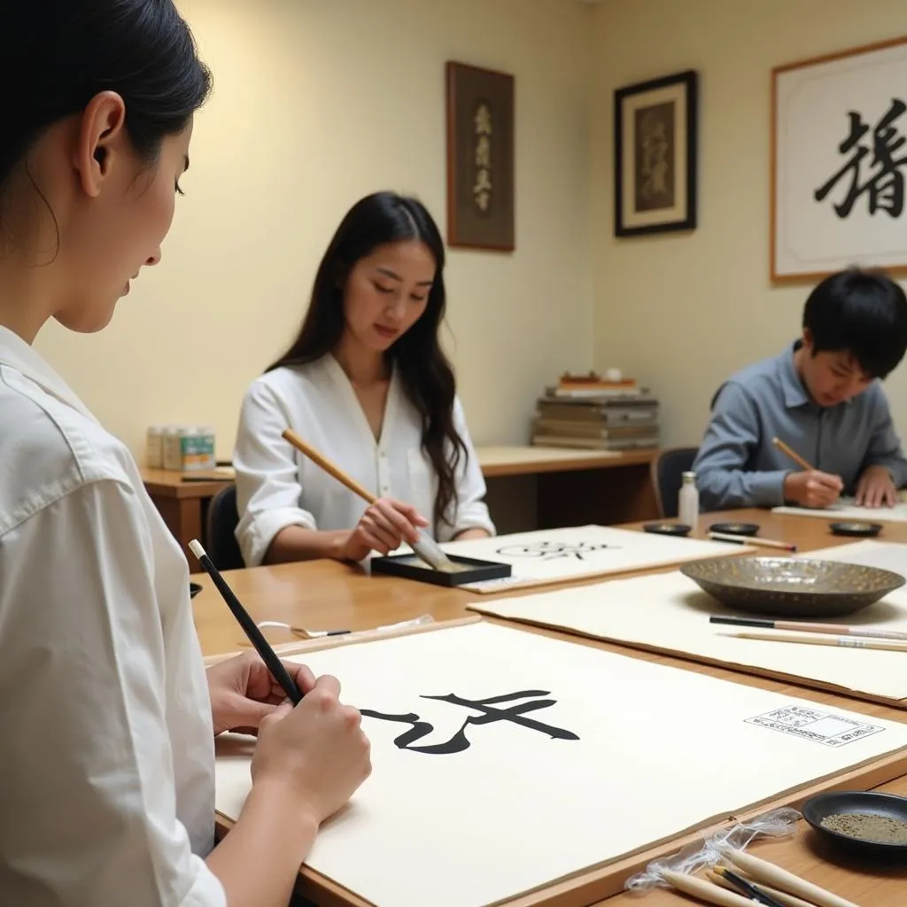 Mastering the Art of Japanese Calligraphy in Helsinki