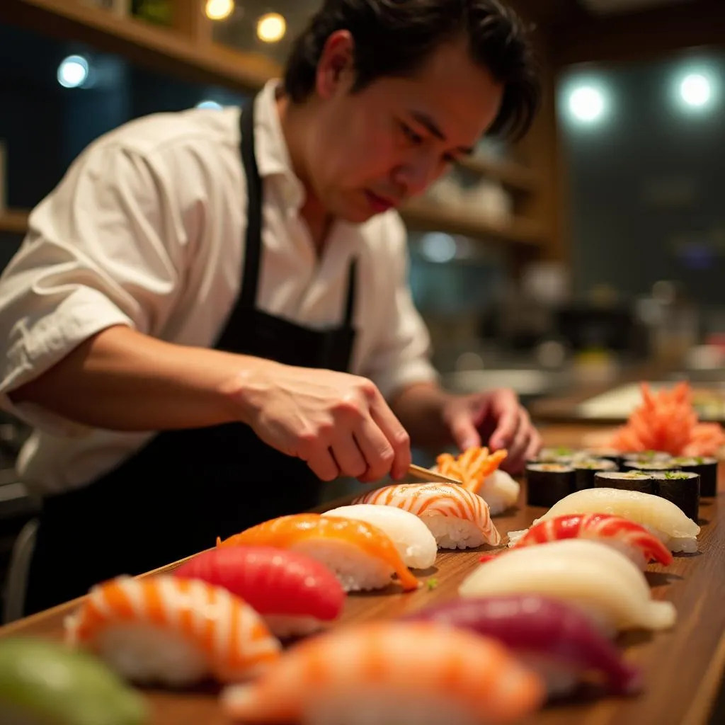 Master Chef Crafting Sushi