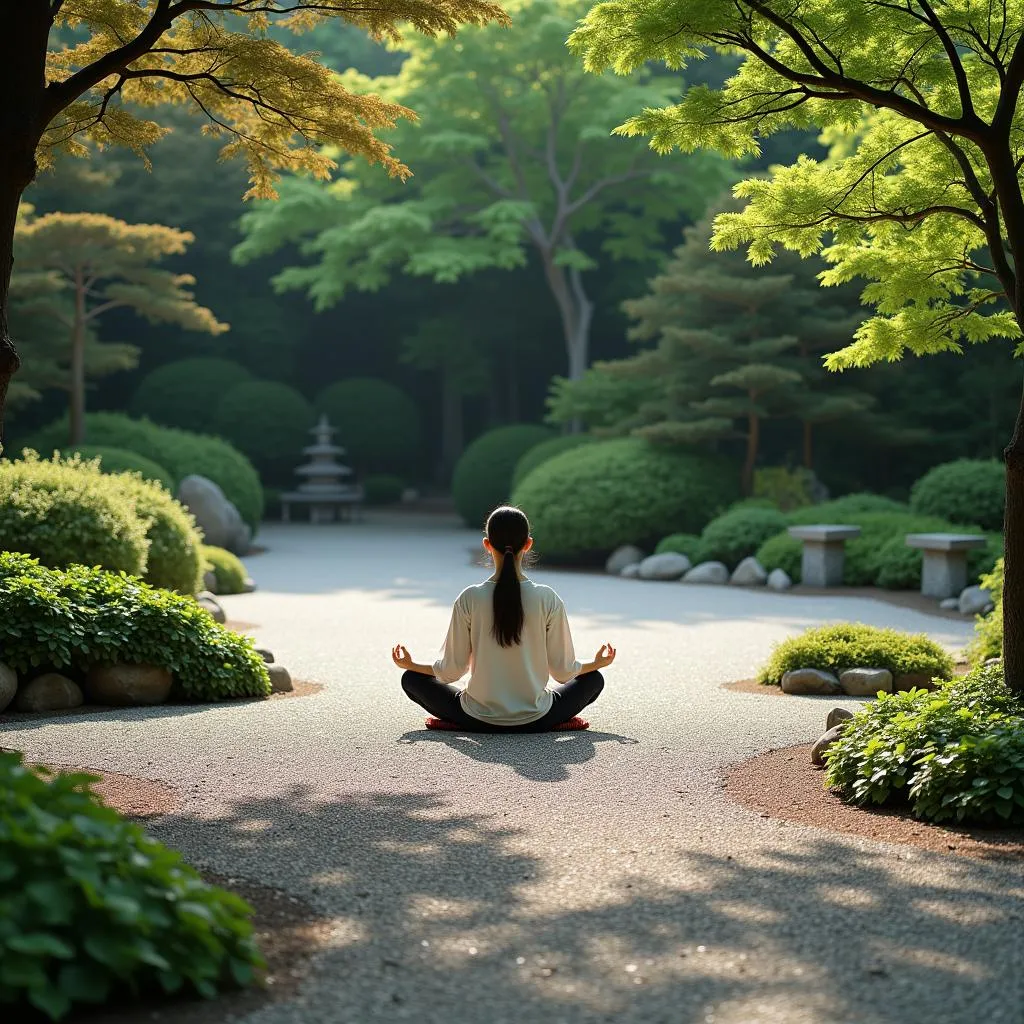 Finding Tranquility in a Japanese Garden